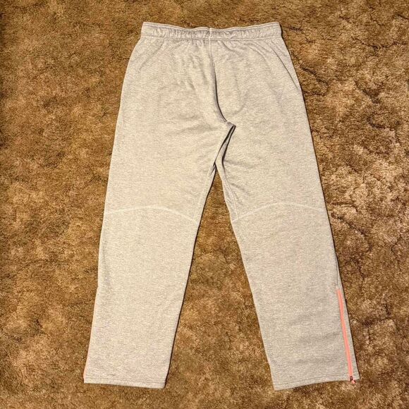 Y2K Nike Small Check Logo "Just Do It” Sweatpants Grey / Pink Large - Picture 5 of 6